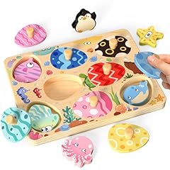 Zeoddler wooden puzzles for sale  Delivered anywhere in USA 