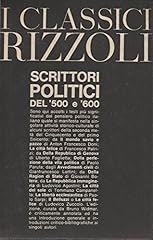 Scrittori politici del usato  Spedito ovunque in Italia 