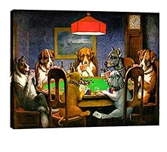 Eliteart dogs playing for sale  Delivered anywhere in USA 