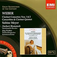 Weber clarinet concertos for sale  Delivered anywhere in UK