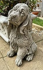 Spaniel stone statue for sale  Delivered anywhere in Ireland