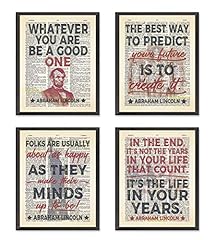 Abraham lincoln quotes for sale  Delivered anywhere in USA 