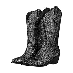 Blingqueen stivali cowboy usato  Spedito ovunque in Italia 