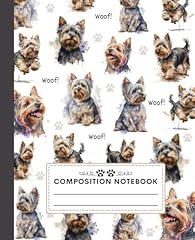 Yorkie composition notebook for sale  Delivered anywhere in USA 