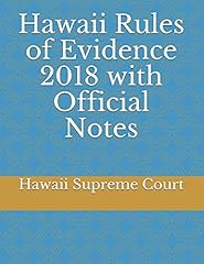 Hawaii rules evidence for sale  Delivered anywhere in USA 