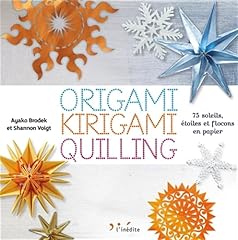 Origami kirigama quilling d'occasion  Livré partout en France
