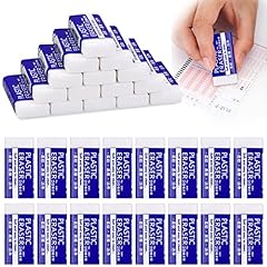 30pcs eraser white for sale  Delivered anywhere in UK