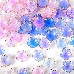 100pcs acrylic flower for sale  Delivered anywhere in UK