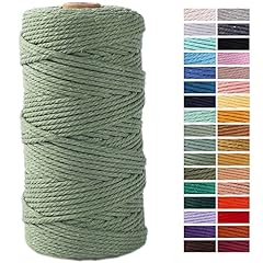 Avocado green macrame for sale  Delivered anywhere in USA 