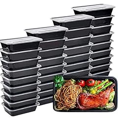 IUMÉ 50-Pack Meal Prep Containers, 26 OZ Microwavable for sale  Delivered anywhere in USA 