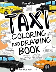 Taxi coloring drawing for sale  Delivered anywhere in UK