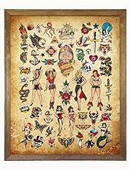 Tattoo poster print for sale  Delivered anywhere in USA 