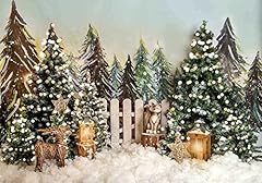 Haosphoto christmas backdrop for sale  Delivered anywhere in UK