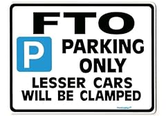 Fto car parking for sale  Delivered anywhere in UK