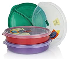 Used, (Set of 3) Chef's 1st Choice Microwave Food Storage for sale  Delivered anywhere in USA 