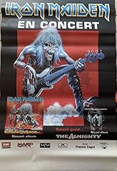 affiche concert maiden d'occasion  Livré partout en France