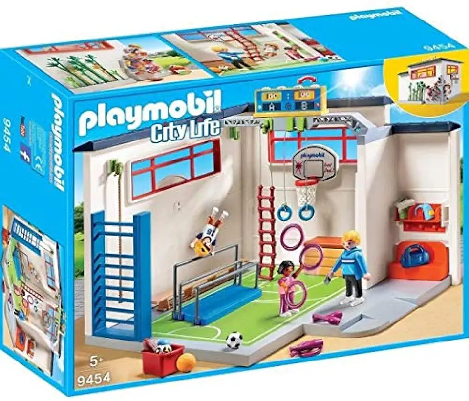 Gebruikt, Playmobil 9454 City Life Gymzaal,Multi kleuren tweedehands  