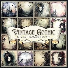 Vintage gothic scrapbook for sale  Delivered anywhere in USA 