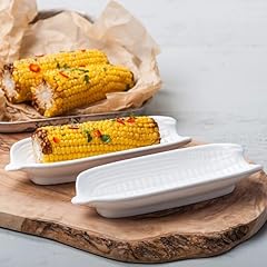 White porcelain corn for sale  Delivered anywhere in UK
