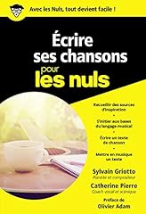 Ecrire chansons poche d'occasion  Livré partout en Belgiqu