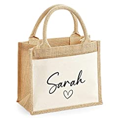 Personalised jute lunch for sale  Delivered anywhere in UK