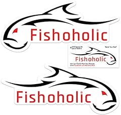 Fishoholic waterproof fish for sale  Delivered anywhere in USA 