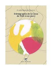 Démographie corse 1945 d'occasion  Livré partout en France