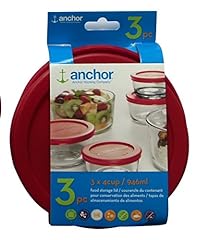 Used, Anchor Hocking 11763L20 Replacement Lid, 4 Cup, Red for sale  Delivered anywhere in USA 