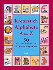 Kreuzstich alphabete kreative gebraucht kaufen  Wird an jeden Ort in Deutschland