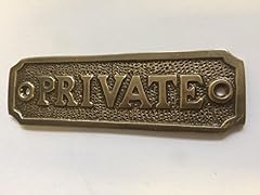 Private door sign for sale  Delivered anywhere in UK