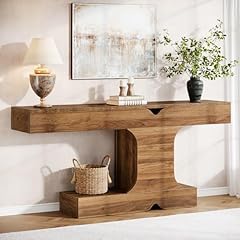Tribesigns wood console for sale  Delivered anywhere in USA 