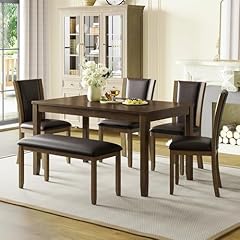 Augabam piece dining for sale  Delivered anywhere in USA 