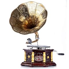 Vintage grammophon gold gebraucht kaufen  Wird an jeden Ort in Deutschland
