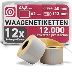 Gebongt24 waagenetiketten roll gebraucht kaufen  Wird an jeden Ort in Deutschland