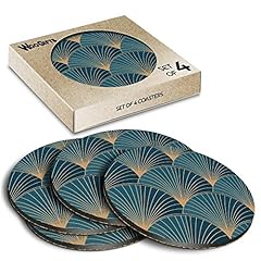 Round coasters elegant for sale  Delivered anywhere in UK