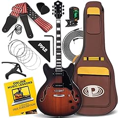 Pyle semi hollow for sale  Delivered anywhere in USA 