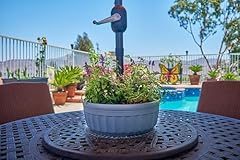 Round savannah planter for sale  Delivered anywhere in USA 