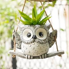Swing owl hanging for sale  Delivered anywhere in USA 