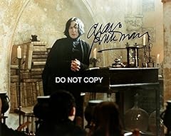 Alan rickman signed for sale  Delivered anywhere in USA 