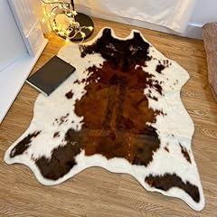 Cow print rug for sale  Delivered anywhere in UK