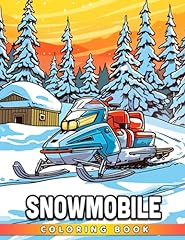Snowmobile coloring book for sale  Delivered anywhere in USA 