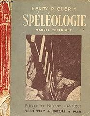 Speleologie manuel technique d'occasion  Livré partout en France