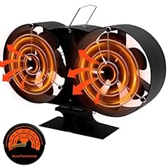 Stove fan log for sale  Delivered anywhere in UK
