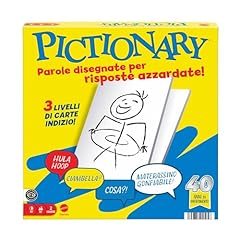 Mattel games pictionary usato  Spedito ovunque in Italia 