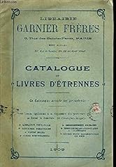 Catalogue livres etrennes d'occasion  Livré partout en France