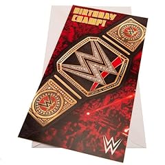 Wwe birthday card for sale  Delivered anywhere in Ireland