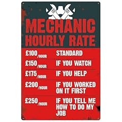 Funny garage sign for sale  Delivered anywhere in UK