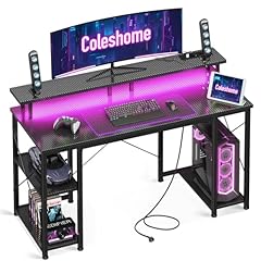 Coleshome scrivania gaming usato  Spedito ovunque in Italia 