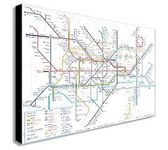 London underground canvas for sale  Delivered anywhere in UK