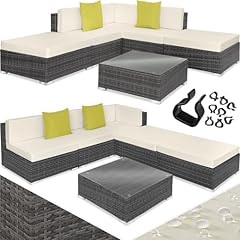 Tectake set rattan usato  Spedito ovunque in Italia 